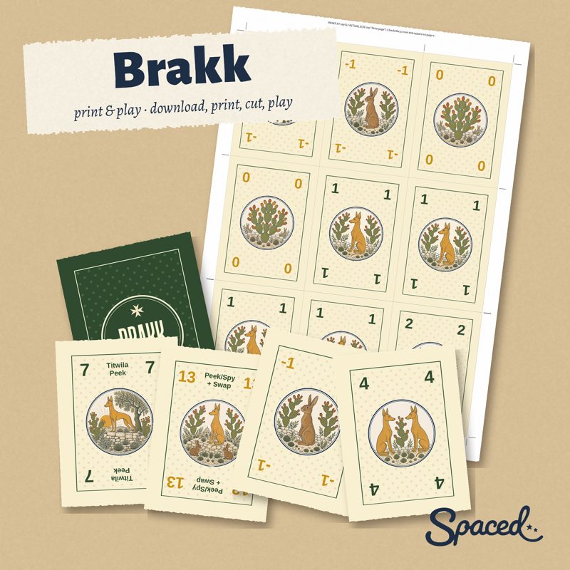 Brakk card deck