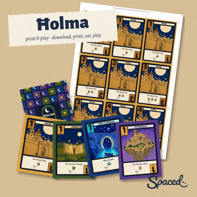 Ħolma card deck